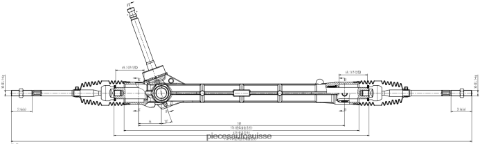 pieces auto Suisse crémaillère de direction assistée p8891751926 48R6262847 GEELY