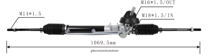 pièces automobiles oscaro crémaillère de direction assistée 94754800 48R6262693 CHEVROLET
