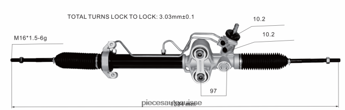 pièces automobiles à proximité crémaillère de direction assistée 19330567 19133646 19207492 p15851001 48R6262695 CHEVROLET