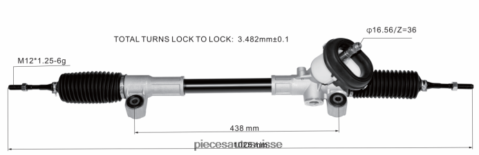 accessoires moto Suisse crémaillère de direction assistée 48001-4la0b 48001-8ga1a 48001-4la1b 48R6262810 DAIHATSU