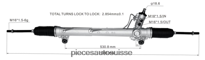 accessoires moto Suisse crémaillère de direction assistée 52089292ae 48R6262790 DODGE/CHRYSLER