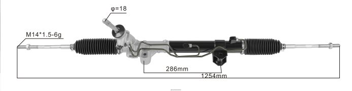 pièces automobiles à proximité crémaillère de direction assistée 68140-628ae 223034 1020266 48R6262785 DODGE/CHRYSLER