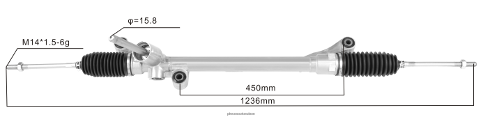 pièces automobiles autour de moi crémaillère de direction assistée ae8z-3504-a 1836240 1753627 1745237 1543718 48R6262662 FORD