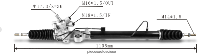 pièces automobiles à proximité crémaillère de direction assistée 53601-tb0-p01 53601-ta0-a01 53601-ta0-a02 48R6262525 HONDA