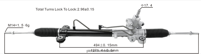 pieces auto Suisse crémaillère de direction assistée 53601-swa-q01 48R6262537 HONDA