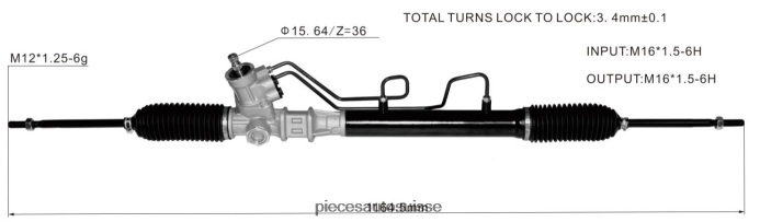 pièces automobiles en ligne crémaillère de direction assistée 57700-fd100 57700-fd101 57700fd201 0k30c32110 0k30b32110a 48R6262734 HYUNDAI/KIA