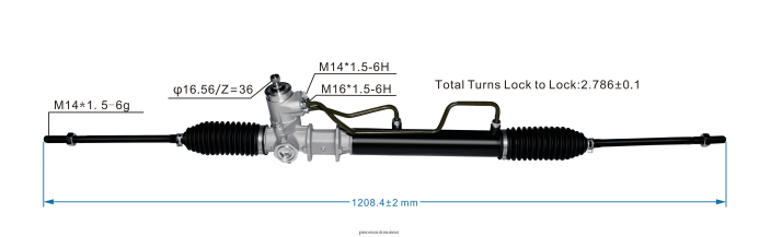 pièces automobiles pas chères crémaillère de direction assistée 57700-29100 48R6262731 HYUNDAI/KIA