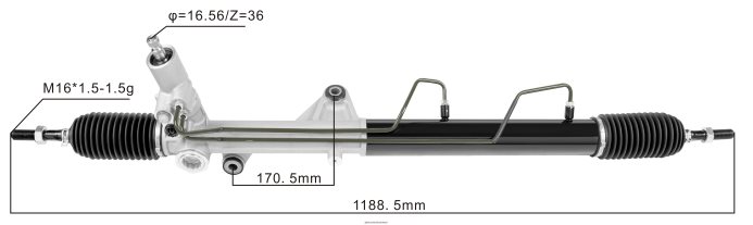 pièces automobiles à proximité crémaillère de direction assistée 577002j200 577002j201 577002j001 48R6262765 HYUNDAI/KIA