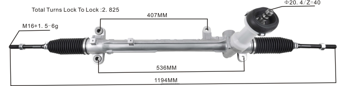 pieces auto Suisse crémaillère de direction assistée 56500-c5100 48R6262727 HYUNDAI/KIA