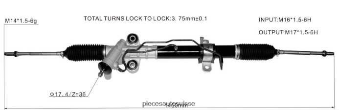 pièces automobiles pas chères crémaillère de direction assistée 8-98394876-4 48R6262611 ISUZU