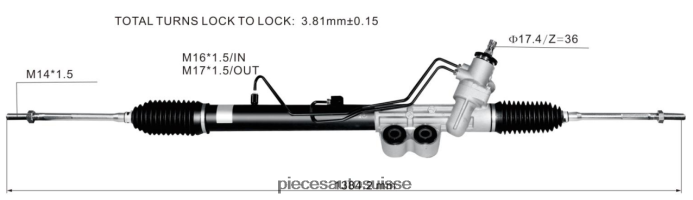 pièces moto Suisse crémaillère de direction assistée 8-97946131-0 48R6262608 ISUZU