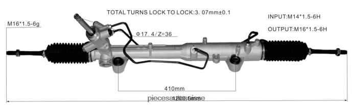 pièces automobiles en ligne crémaillère de direction assistée td11-32-110h td11-32-110j td11-32-110k 262057 48R6262634 MAZDA