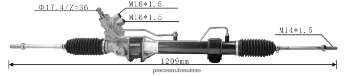 pièces automobiles oscaro crémaillère de direction assistée s0h8-32-110a 48R6262643 MAZDA