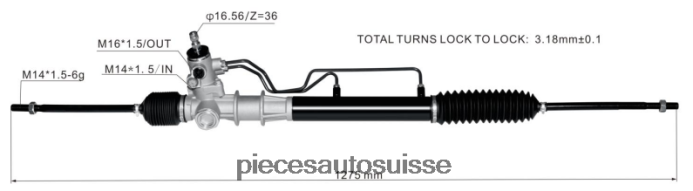 pièces automobiles autour de moi crémaillère de direction assistée mr319766 48R6262562 MITSUBISHI