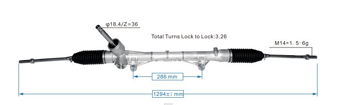 pièces automobiles à proximité crémaillère de direction assistée 4410a769 48R6262545 MITSUBISHI