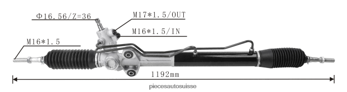 pieces auto Suisse crémaillère de direction assistée mr374891 mr554169 4410a140 48R6262557 MITSUBISHI