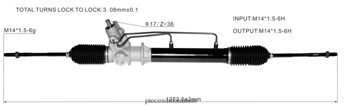 pièces automobiles autour de moi crémaillère de direction assistée 49001-2w305 48R6262602 NISSAN