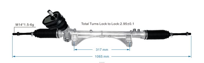 pièces automobiles pas chères crémaillère de direction assistée 48001-4af1a 48R6262571 NISSAN