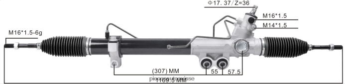 pieces auto Suisse crémaillère de direction assistée 49001-4kh0a 49001-4kh1a 49001-4kd0a 49001-4kd1a 48R6262567 NISSAN