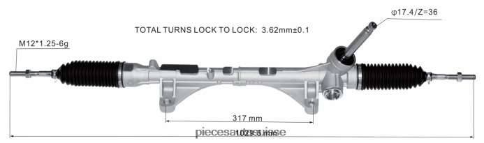 pieces automobile Suisse crémaillère de direction assistée 48001-3lt0a 48001-jx00a 48001-jx00b 48001-jx00c 48R6262599 NISSAN