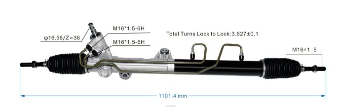 pièces moto Suisse crémaillère de direction assistée 46500-09006 48R6262828 ROEWE