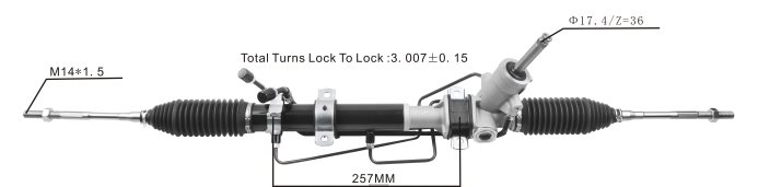 pièces automobiles en ligne crémaillère de direction assistée 34110sa080 34110sa130 48R6262814 SUBARU