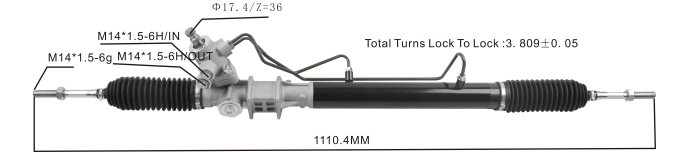 pièces automobiles oscaro crémaillère de direction assistée 48580-65d01 48R6262623 SUZUKI