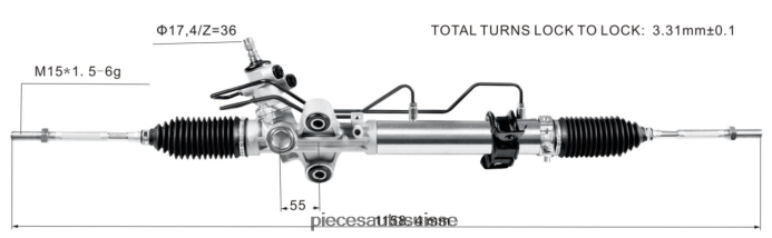 pièces automobiles en ligne crémaillère de direction assistée 44200-26470 48R6262484 TOYOTA