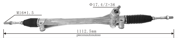 pièces automobiles en ligne crémaillère de direction assistée 45510-42010 45510-42070 45510-42020 48R6262494 TOYOTA