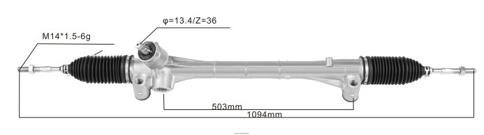 pièces automobiles à proximité crémaillère de direction assistée 45510-47040 45510-47050 48R6262445 TOYOTA