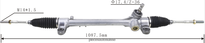 pieces auto Suisse crémaillère de direction assistée 45510-12460 45510-02200 48R6262477 TOYOTA