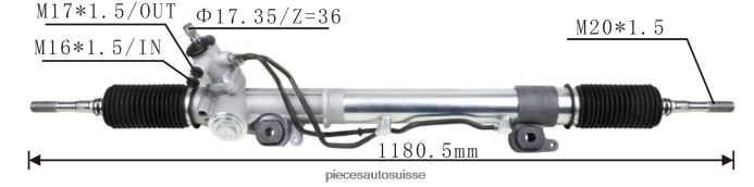 pieces automobile Suisse crémaillère de direction assistée 44200-60090 48R6262489 TOYOTA