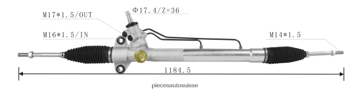 pieces automobile Suisse crémaillère de direction assistée 44200-bz070-000 48R6262499 TOYOTA