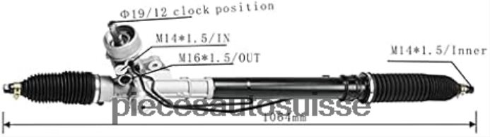 pièces automobiles détachées crémaillère de direction assistée 4b1422066a 48R6261476 VOLKSWAGEN