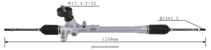 pièces automobiles à proximité crémaillère de direction assistée 180423057a 48R6262425 VOLKSWAGEN