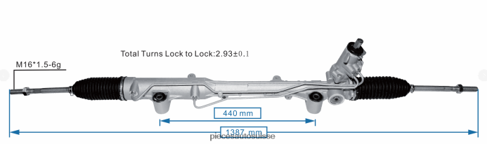pieces auto Suisse crémaillère de direction assistée 2h2422055b 48R6262427 VOLKSWAGEN