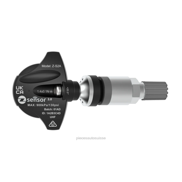 026F2560 20 x capteur tpms non programmé pièces automobiles autour de moi tige de valve en métal - argent